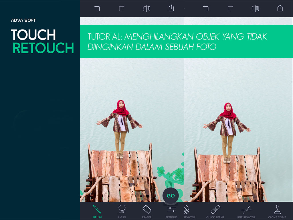 Touch Retouch, Menghilangkan Objek yang tak Diinginkan dalam Sebuah Foto